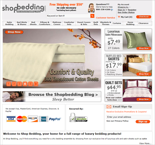 Shop Bedding